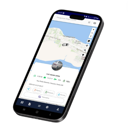 Imagem do Aplicativo no celular